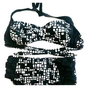 YM plus size 18W bikini set